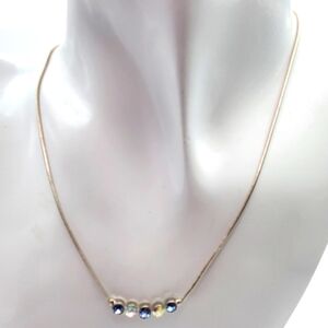Lia Sophia mermaid scale drop necklace N2434‎